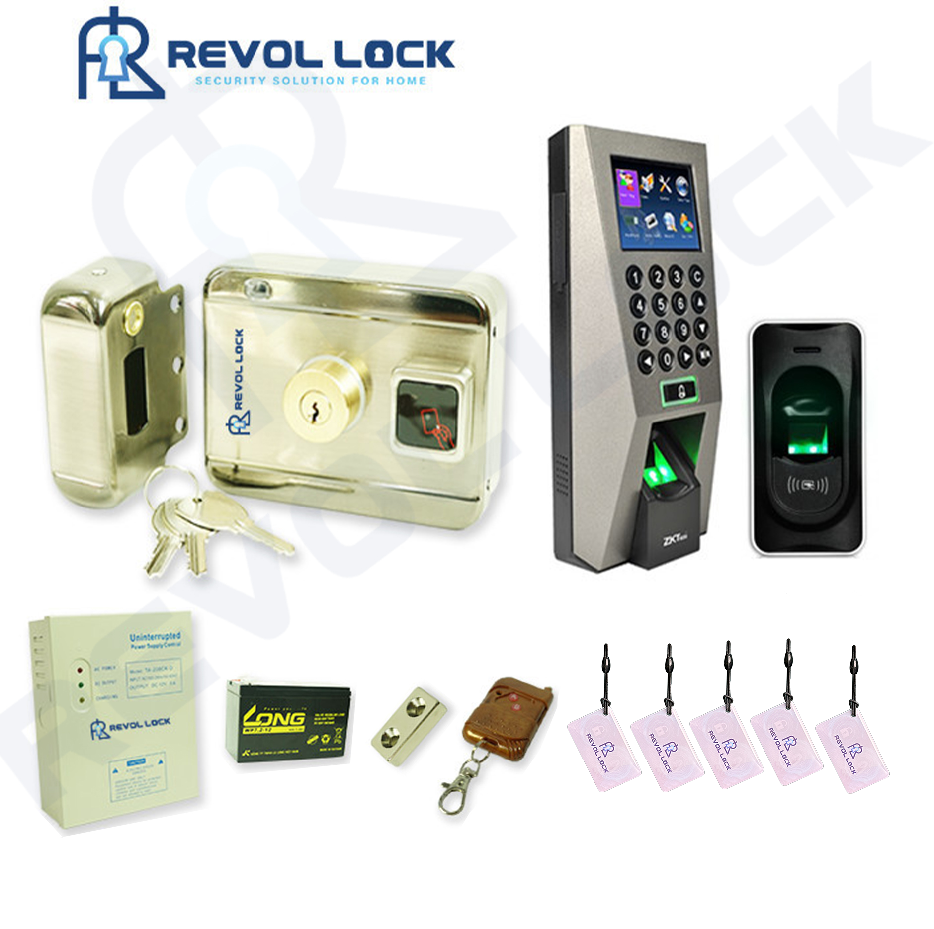 Khóa cổng vân tay Revol Lock PLUS-RV4
